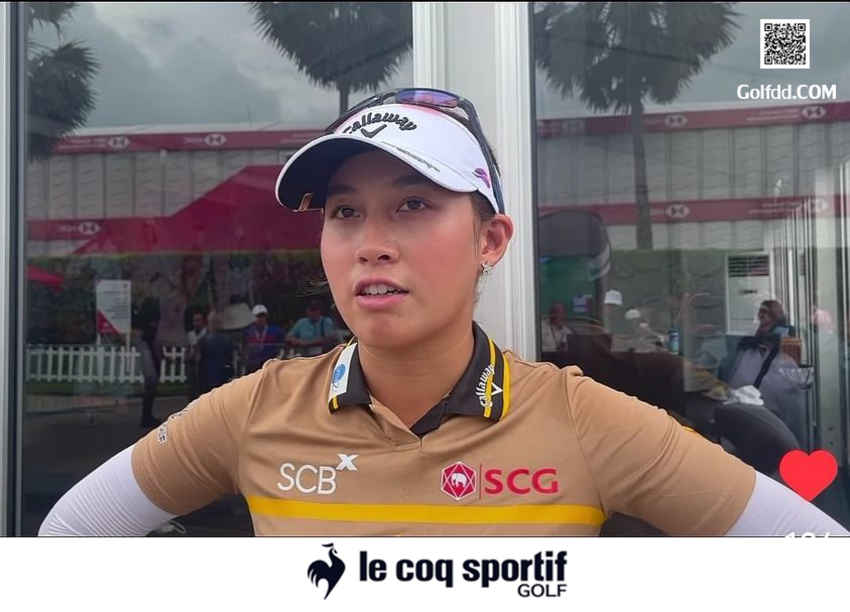 "จีน" อาฒยา ฐิติกุล ให้สัมภาษณ์ถึงภาพรวมในการเล่นวันสุดท้าย รายการ BMW Ladies Championship 