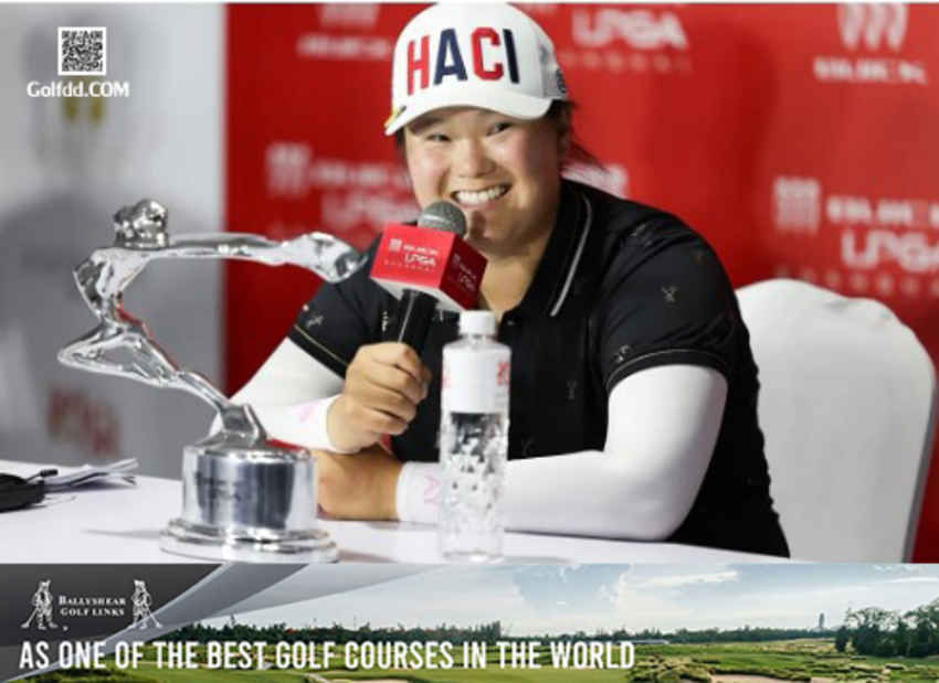 แองเจิล หยิน ผู้นำใน การแข่งขัน Aon Risk Reward Challenge เปิดใจและมุมมองในการเป็นนักกอล์ฟของเธอ 