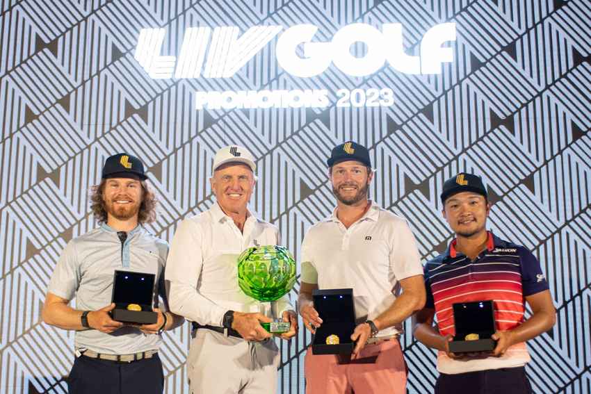 SAMOOJA, VINCENT AND KOZUMA EARN PROMOTIONS SPOTS FOR 2024 LIV GOLF LEAGUE 