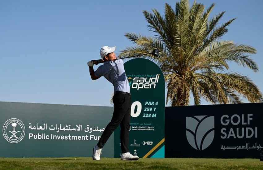 ON-A-ROLL DENWIT SHARES LEAD AT SAUDI OPEN PRESENTED BY PUBLIC INVESTMENT FUND 