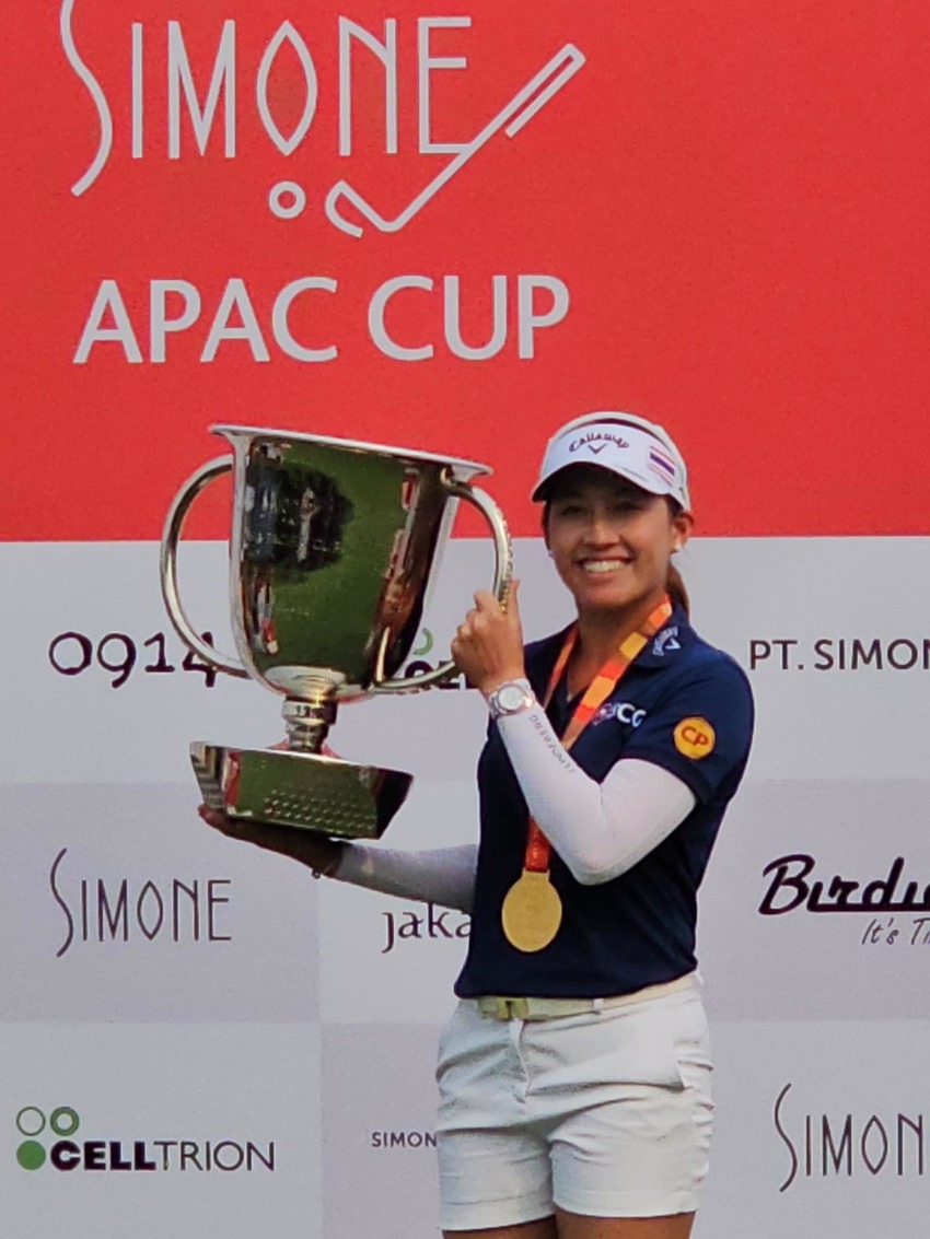 อาฒยา คว้าแชมป์ทั้งประเภทบุคคลและทีม Simone APAC Cup 2023 