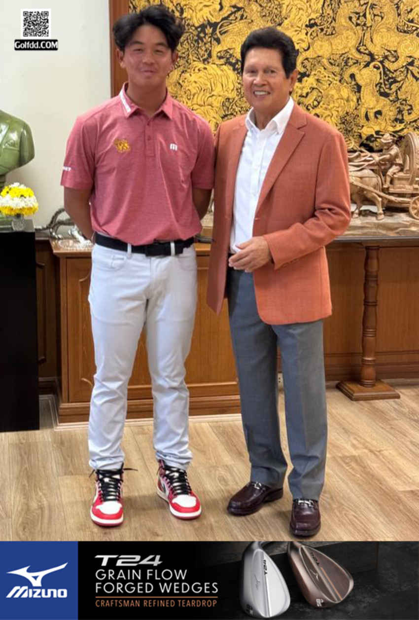 “ทีเค” รัชชานนท์ ฉันทนานุวัฒน์ และคุณพ่อธารา พบคุณ คุณสันติ ภิรมย์ภักดี 