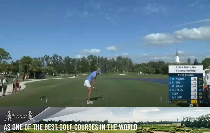 รายงานผลรอบแรก LPGA Drive On Championship ที่จัดขึ้นที่สนาม Bradenton Country Club ในฟลอริด้า สหรัฐฯ ในวันที่ 25 มกราคม 2567 