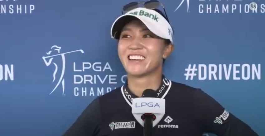 ลิเดีย โค กำลังเตรียมตัวสู่รอบสุดท้ายของ LPGA Drive On Championship ที่สนาม Bradenton Country Club 
