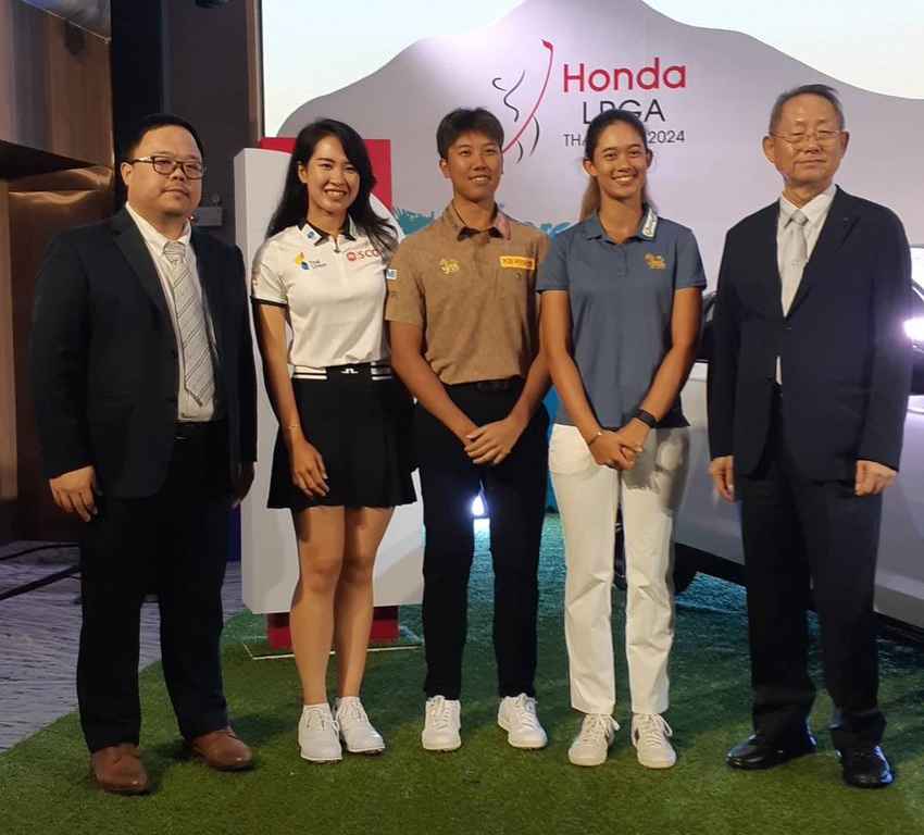 งานแถลงข่าว Honda LPGA Thailand 2024 