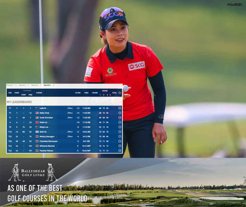 การแข่งขันรอบสาม กอล์ฟหญิง LPGA Tour รายการ Blue Bay LPGA 