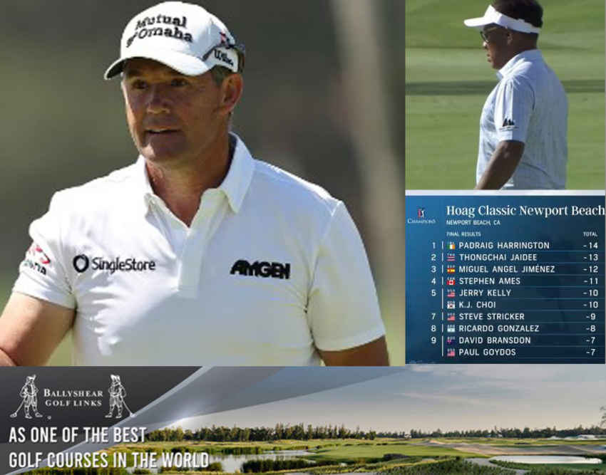 "โปรช้าง" ธงชัย ใจดี คว้ารองแชมป์หลังตามผู้นำเพียง 1 สโตรก ในรายการ Hoag Classic PGA Champions Tour ที่ California 