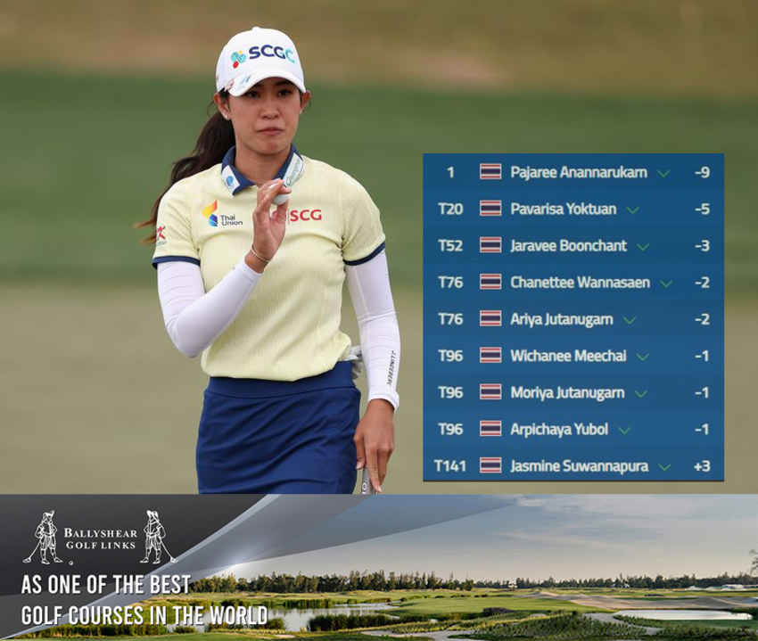 "เมียว" ปาจรีย์ นำเดี่ยว รอบแรก รายการ Ford Championship presented by KCC 