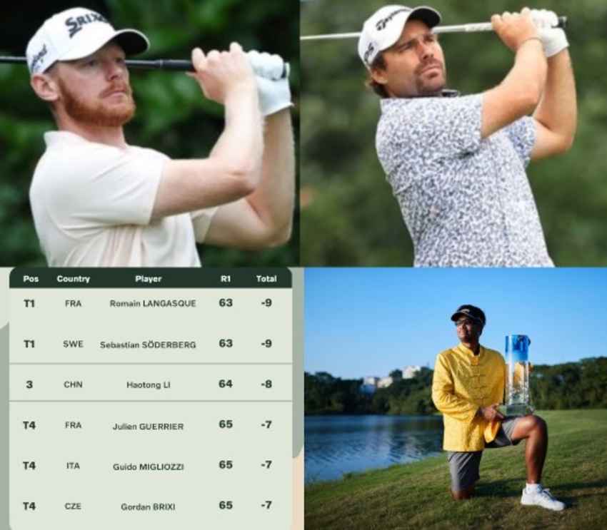 ส่งกำลังใจให้ โปรอาร์ม กิรเดช รอบแรก DP World Tour รายการ Volvo China Open ตามผู้นำ 6 สโตรค 