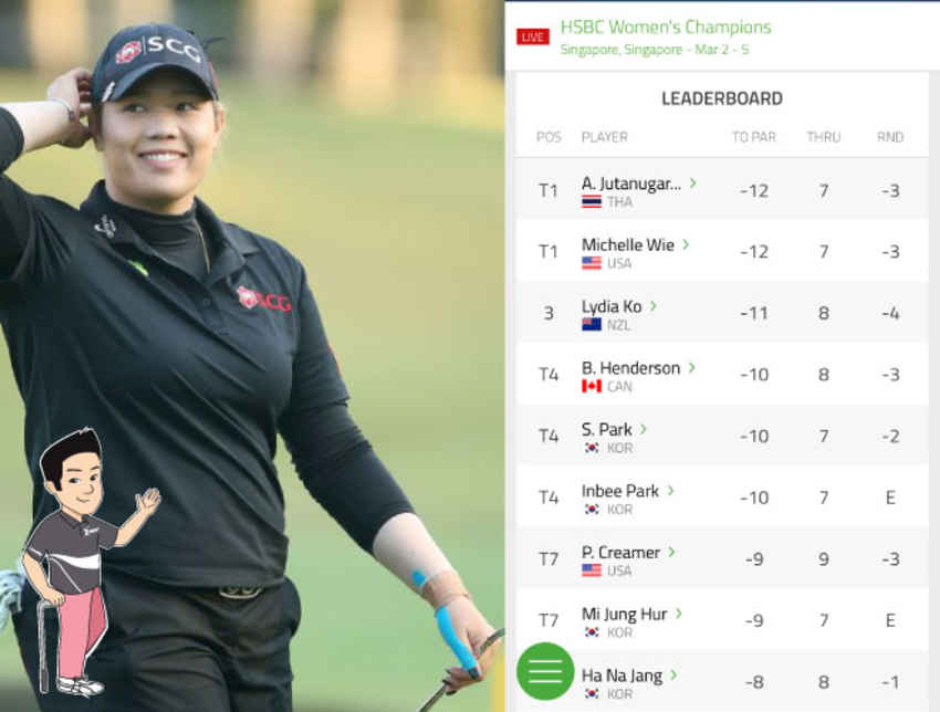 HSBC Women's Champion !! 