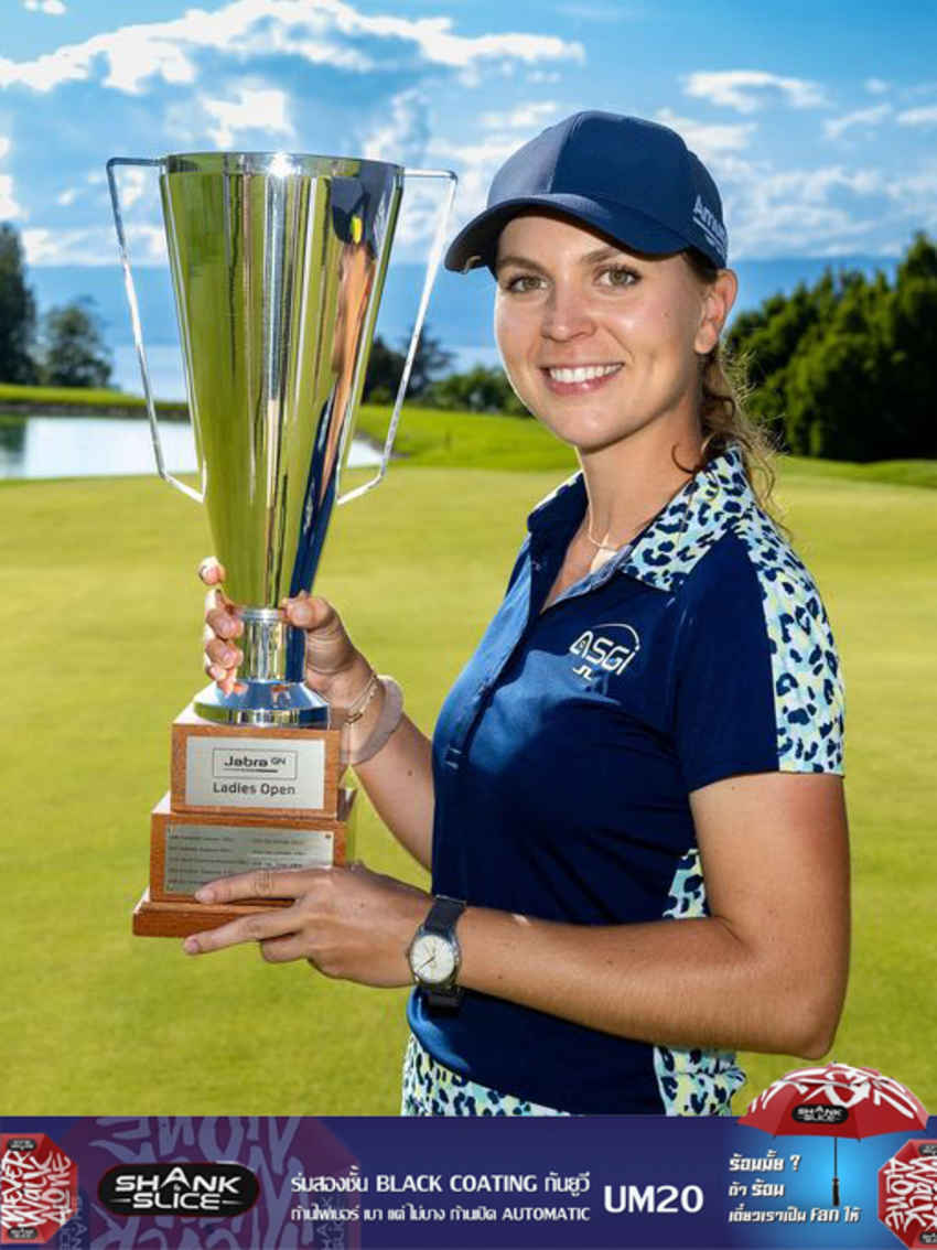"โปรมายด์" ตรีฉัฐ จีนกลับ จบอันดับ 23 ร่วม  LET รายการ Jabra Ladies Open 2024 