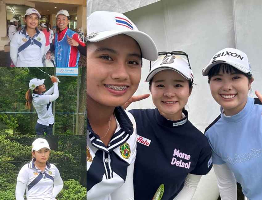 "ฝ้าย" พิมพ์พิศา  จบที่อันดับ 10ร่วม รอบแรกของการแข่งขัน "Ai Miyazato Suntory Ladies Open Golf Tournament 2024" 