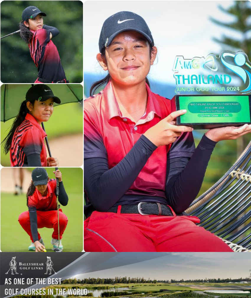 ยินดีกับแชมป์  “AMG Thailand Junior Golf Championship 2024” กันน้องๆเยาวชนทุกคน 