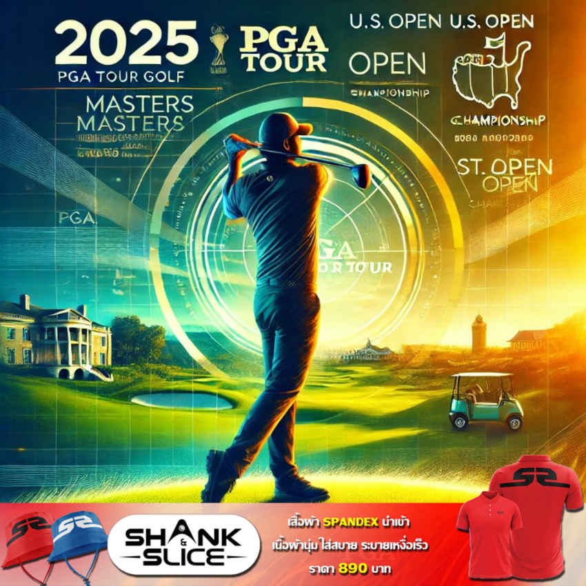 PGA Tour ประกาศโปรแกรมการแข่งขันสำหรับฤดูกาล 2025 