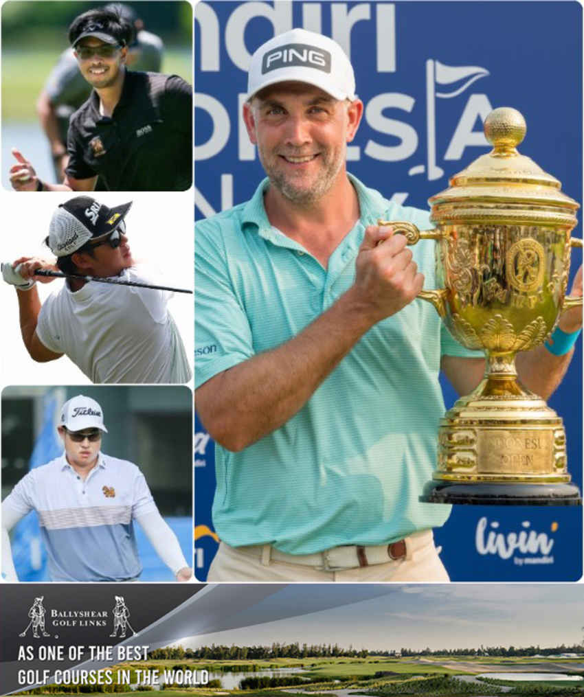 สามโปรไทย สาริศ , ภูสิทธิ์ , และ สุธีพัทธ์ คว้าอันดับ 6 ร่วม เอเชี่ยนทัวร์ รายการ มันดิรี อินโดนีเซีย โอเพ่น 