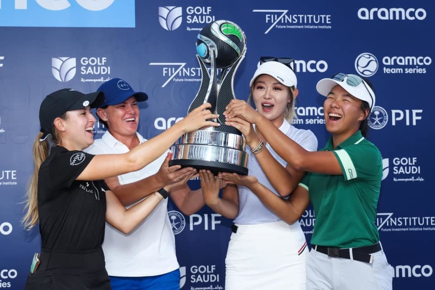 ทีมแทมเบอร์ลินี เฉือนเพียงหนึ่งสโตรกคว้าชัยชนะในการแข่งขัน Aramco Team Series 