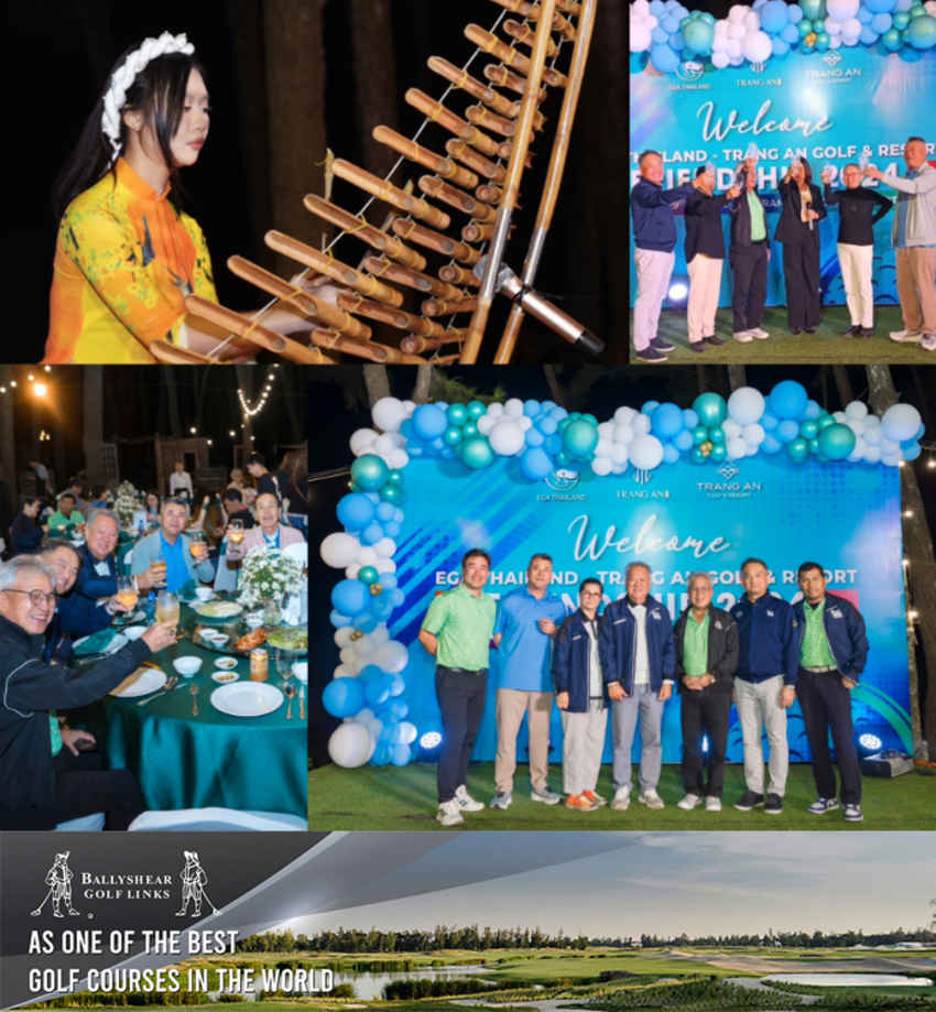 EGA - Trang An Golf Friendship 2024: กอล์ฟเชื่อมใจในบรรยากาศแสนอบอุ่นที่เวียดนาม 