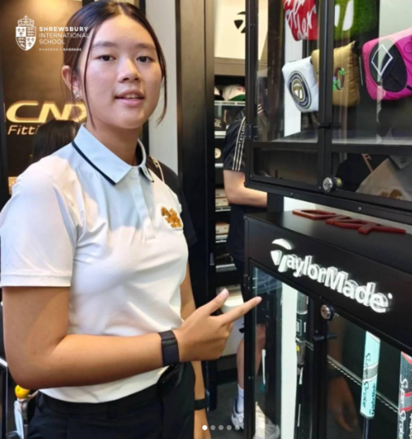 ขอแสดงความยินดีกับ Natcharey (Marina) Khunapasut ได้รับสปอนเซอร์ จากของ TaylorMade 
