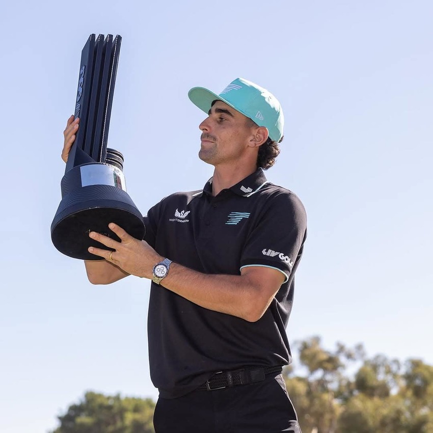 ฆัวกิน ไนแมนน์ นักกอล์ฟชาวชิลี วัย 26 ปี คว้าแชมป์ LIV Golf Adelaide 