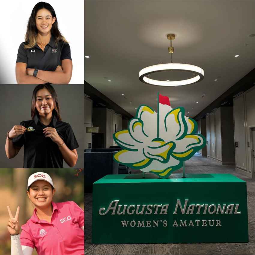 สามนักกอล์ฟสมัครเล่นไทยเตรียมลุยศึก The Augusta National Women’s Amateur 2025 