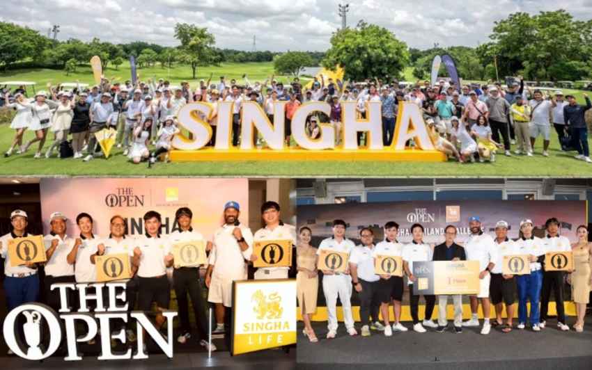 “สิงห์ ไทยแลนด์ ชาเลนจ์” คัด 8 ยอดนักกอล์ฟ ร่วมทริปพิเศษ เชียร์ “สดมภ์” ลุยศึก “ดิ โอเพ่น” ที่ไอร์แลนด์เหนือ 