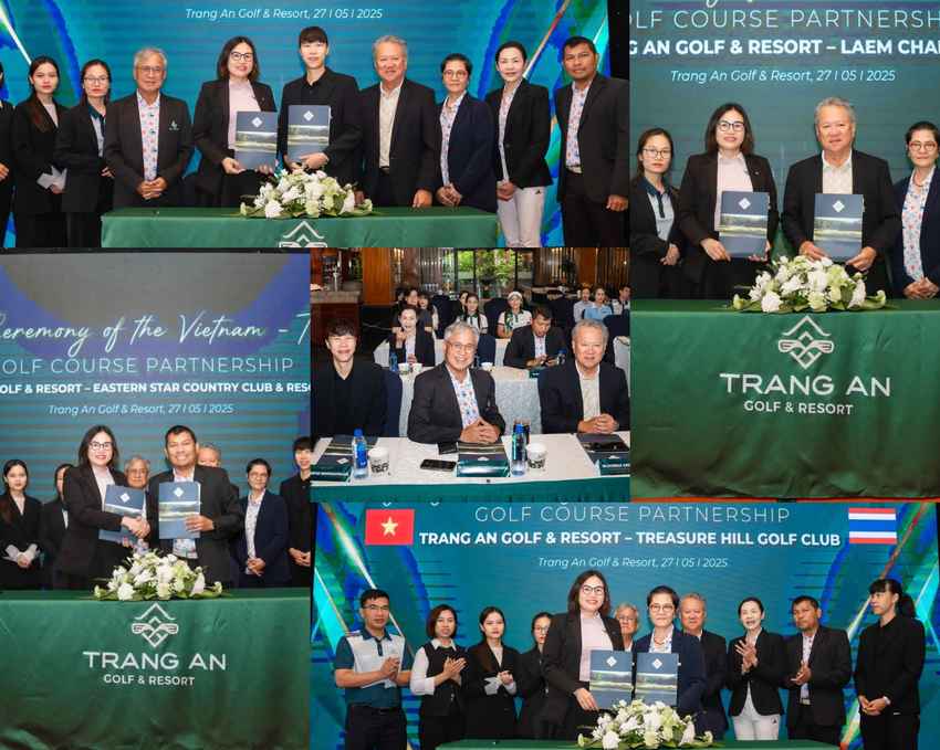กลุ่ม Five EGA ผนึกกำลัง "ตรังอัน กอล์ฟ แอนด์ รีสอร์ท" เวียดนาม เปิดยุคใหม่แห่งความร่วมมือในวงการกอล์ฟ 
