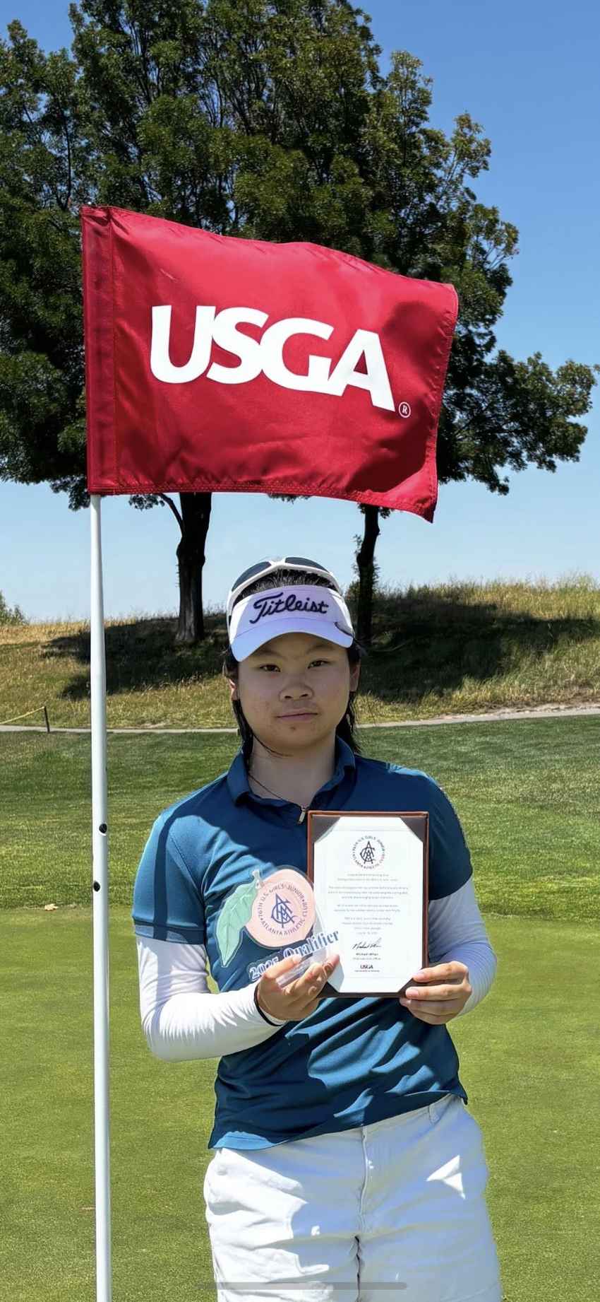 ยินดีกับ "น้องอนิต้า" ลำพองพวง ผ่านคัดเลือกศึกกอล์ฟเยาวชนโลก U.S. Girls’ Junior 2025 เตรียมลุยสหรัฐฯ ก.ค. นี้ 