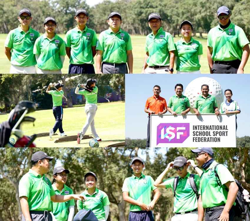ทีมกอล์ฟนักเรียนไทยลงซ้อมสนามจริง! พร้อมลุยศึกกอล์ฟชิงแชมป์โรงเรียนโลก 2025 ที่โมร็อกโก 