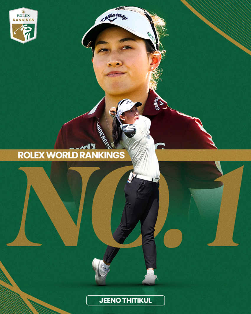 จีโน่ อาฒยา ผงาดขึ้นมือ 1 โลกอีกครั้ง หลังจบ AIG Women's Open ที่เวลส์ 
