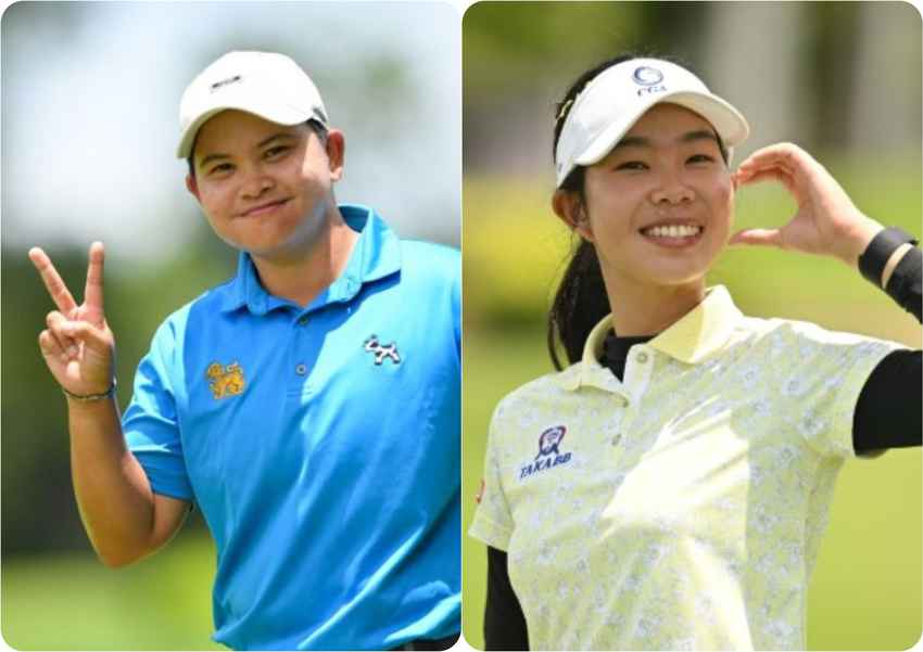 สองโปรสาวไทย “อาโป–พีเค” ฟอร์มร้อน! นำร่วมรอบแรก Kenda Tire TLPGA Open ที่ไต้หวัน 