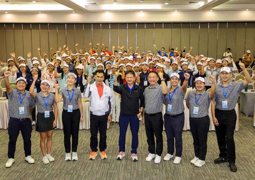 เปิดแคมป์ประวัติศาสตร์ “Thai DOMESTIC POWER 2025” ปั้น 100 นักกอล์ฟหญิงสู่เวทีโลก 