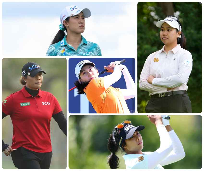 จีโน่นำทัพ! 5 สาวไทยล่าโทรฟีใหญ่ปิดฤดูกาล LPGA 2025 ในศึก CME Group Tour Championship 