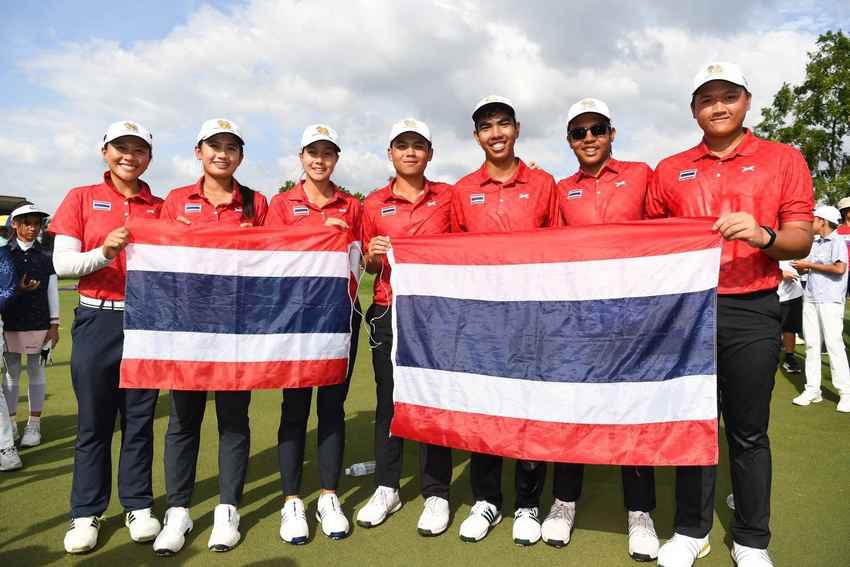 กอล์ฟไทยสุดยอด! กวาด 4 ทอง ซีเกมส์ ครั้งที่ 33 รอบ 10 ปี 