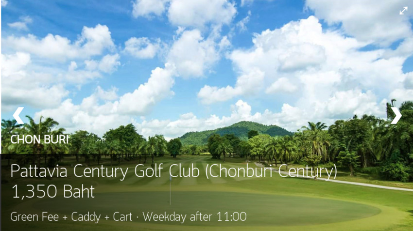 Pattavia Century Golf Club 