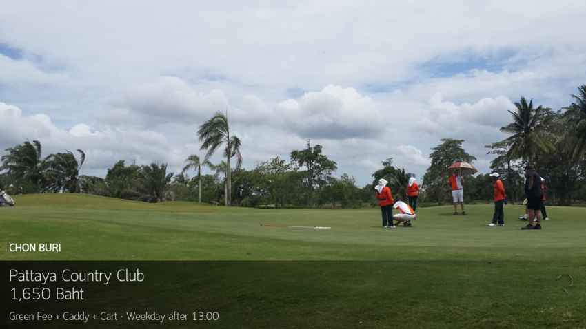 Pattaya Country Club โปรโมชั่นดีดี ในวีคสุดท้าย 