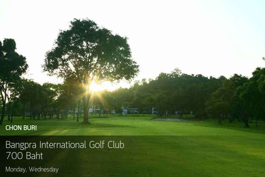Bangpra International Golf Club จัดโปรโมชั่นวันธรรมดา ให้แบบไม่ธรรมดาซะแล้ว 